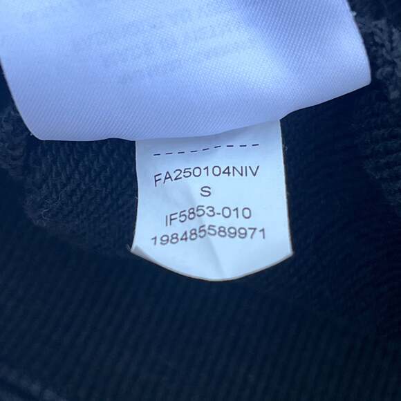 Nike Jordan Brooklyn Oversized Pullover Hoodie 1985 Black Men's Size Small - Picture 10 of 11